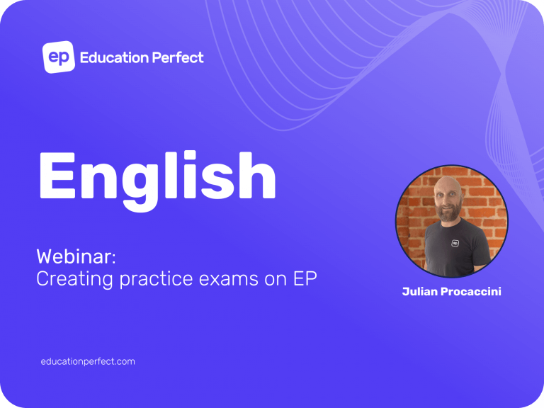 Creating Practice Exams on EP (English)