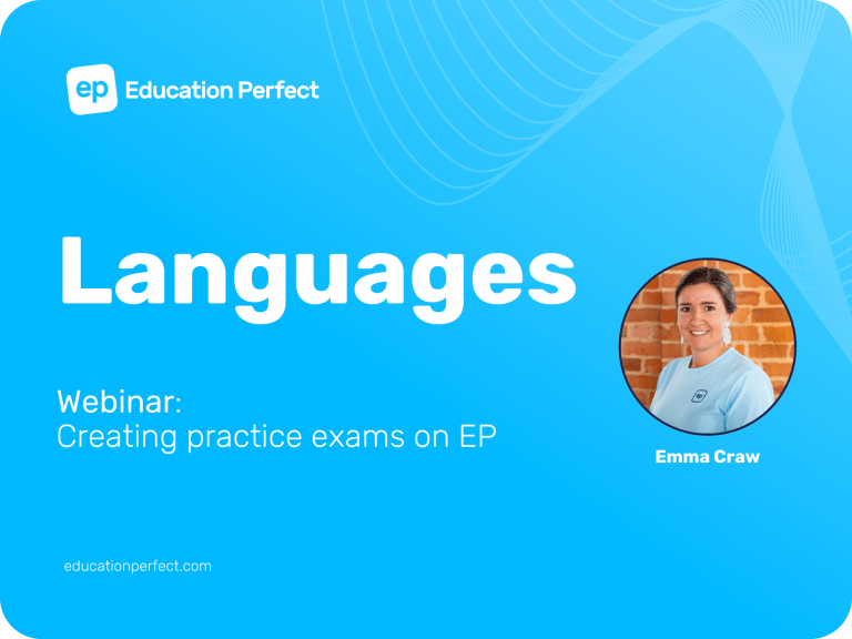 Creating Practice Exams on EP (Languages)