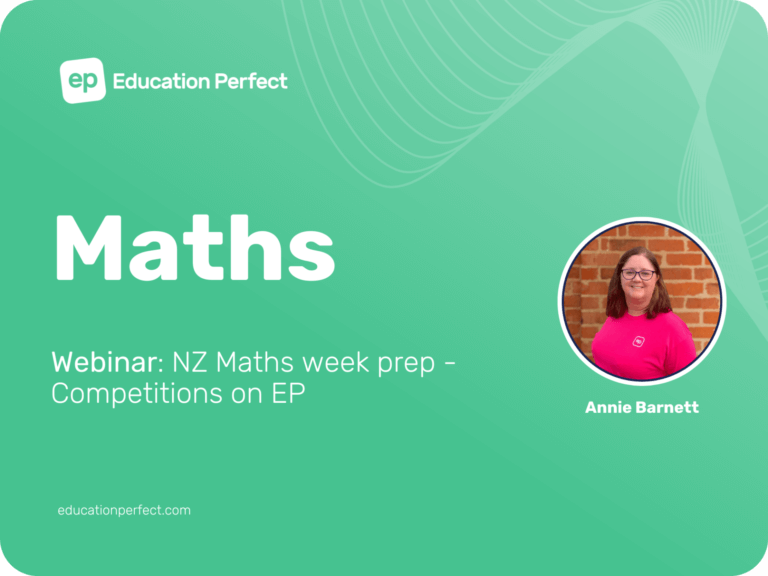 NZ Maths Week Prep: Competitions on EP