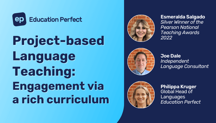 Project-based Language Teaching: Engagement via a Rich Curriculum