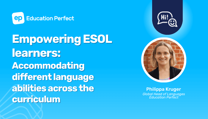 Empowering ESL/EAL Learners: Accommodating Different Language Abilities Across the Curriculum