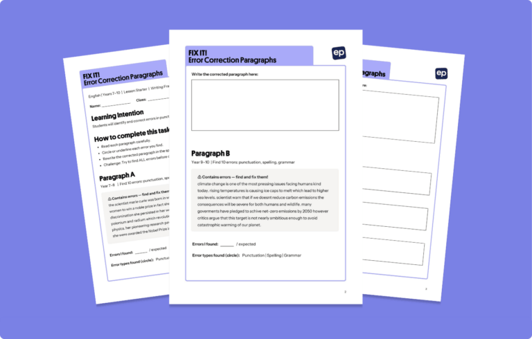 ep_posters-worksheets - Fix It!